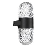 NOVOTECH 359296 STREET NT24 724 черный Светильник ландшафтный настенный IP65 LED 14W 4000K 175-265V ESTIMA
