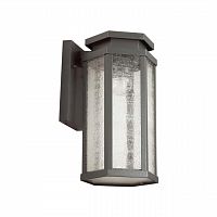 ODEON LIGHT 4048/1W NATURE ODL18 707 темно-серый/белый Уличный настенный светильник IP44 E27 100W 220V GINO