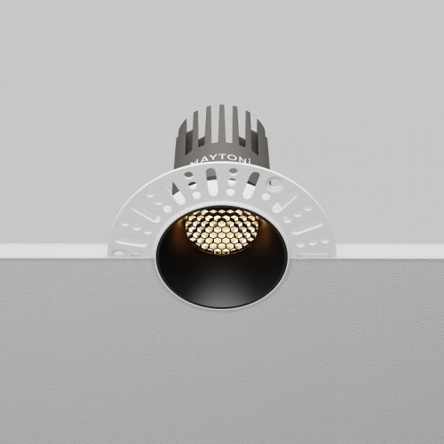 Встраиваемый светильник Maytoni Technical  DL124-10W-3K-TRS-B фото 7