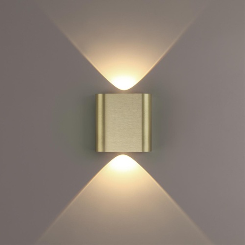 ODEON LIGHT 7107/2WL HIGHTECH ODL26 441 Настенный светильник бронза/металл IP20 LED 2W 3000K 220V MAGNUM