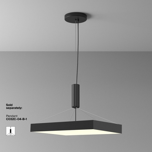 Накладной светильник Maytoni Technical Zon C032CL-90W3K-SQ-B фото 8 Накладной светильник Maytoni Technical Zon C032CL-90W3K-SQ-B фото 8