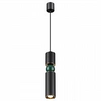 ODEON LIGHT 4075/5L L-VISION ODL19 397 черный/золото/зеленый Подвес GU10 1*5W SAKRA