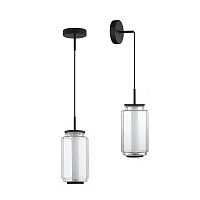 ODEON LIGHT EXCLUSIVE 5409/11L HIGHTECH ODL_EX24 105 черный/прозрачный/металл/стекло/акрил Подвесной светильник LED 11W 3000K 720Лм JAM