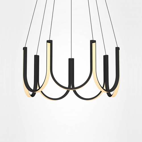 Подвесная люстра U-SERIES for Arpel D80 Black