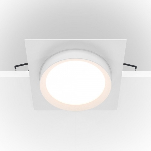 Встраиваемый светильник Maytoni Technical Hoop DL086-GX53-SQ-W фото 4