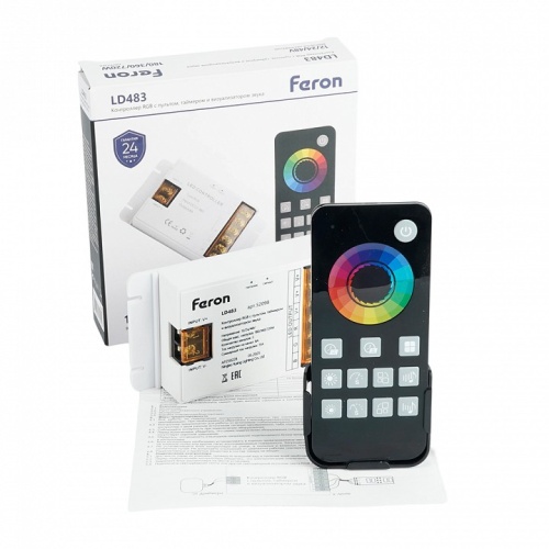 Контроллер-регулятор цвета RGB с пультом ДУ Feron LD483 52098 фото 2