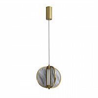 ODEON LIGHT EXCLUSIVE 5448/12L L-VISION ODL_EX25 085 Подвесной светильник бронзовый/металл/акрил/искусственный мрамор IP20 LED 12W 3000K 220V TOSCANA