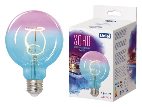 Лампа светодиодная Uniel SOHO E27 4Вт 2250K UL-00005892 фото 4
