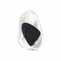 ODEON LIGHT 4313/9WL MIDCENT ODL22 219 стекло с эффектом льда/черный металл Настенный светильник IP20 LED 11W 275Лм 3000K ICY