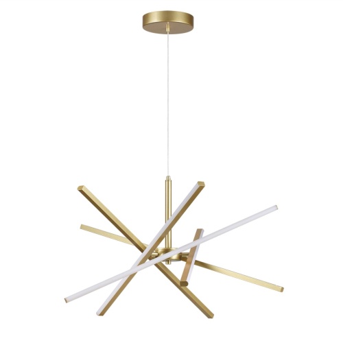 LUMION 6564/60L LEDIO LN26 276 золотой//металл/ Подвесной светильник LED 4000K 60W 220V PARKER