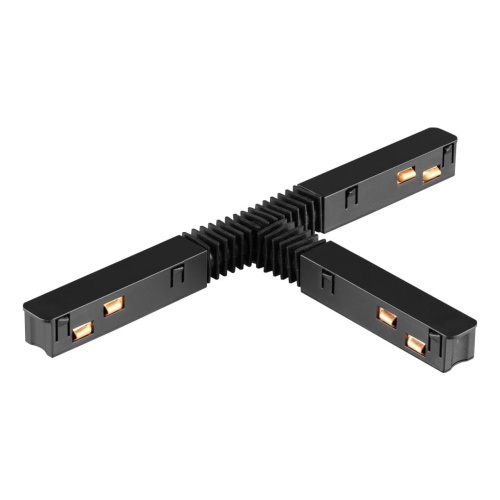 NOVOTECH 135176 SHINO NT23 132 черный Гибкий токопроводящий соединитель для низковольтного шинопровода "T-образный" IP20 48V FLUM