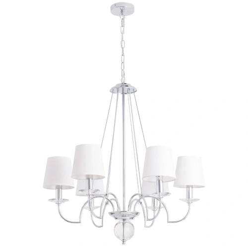 Подвесная люстра Arte Lamp EDDA A3625LM-6CC Подвесная люстра Arte Lamp EDDA A3625LM-6CC