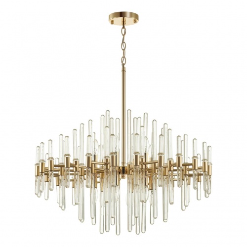 ODEON LIGHT 4988/12 HALL ODL22 641 золотой/стекло Люстра E14 12*40W STIKA