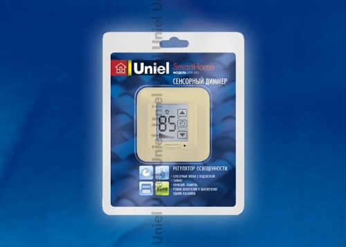 Диммер сенсорный Uniel USW-001-LCD-DM-40 4029 фото 2 Диммер сенсорный Uniel USW-001-LCD-DM-40 4029 фото 2