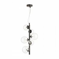 ODEON LIGHT 4818/6 MODERN ODL21 537 черный/прозрачный Подвес G9 6*40W TOVI