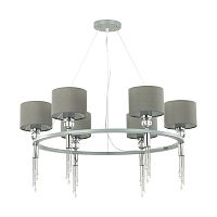 LUMION 4515/6 NEOCLASSI LN26 067 хром, серый Люстра E27 6*60W 220V SANTIAGO