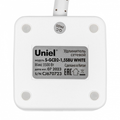 Удлинитель с выключателем Uniel Standard UL-00011249 фото 6