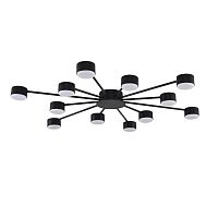 LUMION 8344/12C COMFI LN26 251 черный, металл Люстра GX53 LED 12*7W 220V TORINA