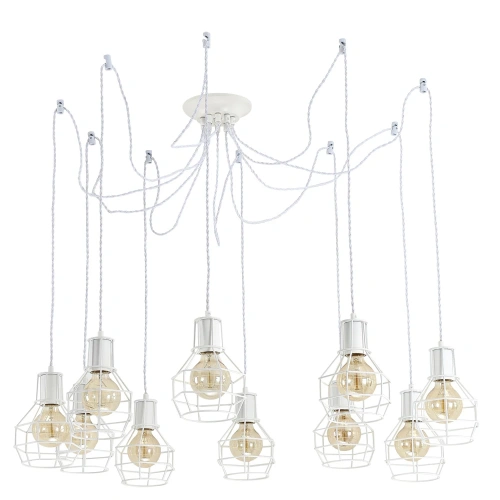 Подвесная люстра Arte Lamp INTERNO A9182SP-10WH Подвесная люстра Arte Lamp INTERNO A9182SP-10WH