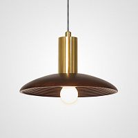 Подвесной светильник WOOD Dark brown