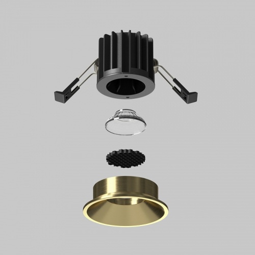 Встраиваемый светильник Maytoni Technical Round DL058-7W4K-BS фото 7 Встраиваемый светильник Maytoni Technical Round DL058-7W4K-BS фото 7