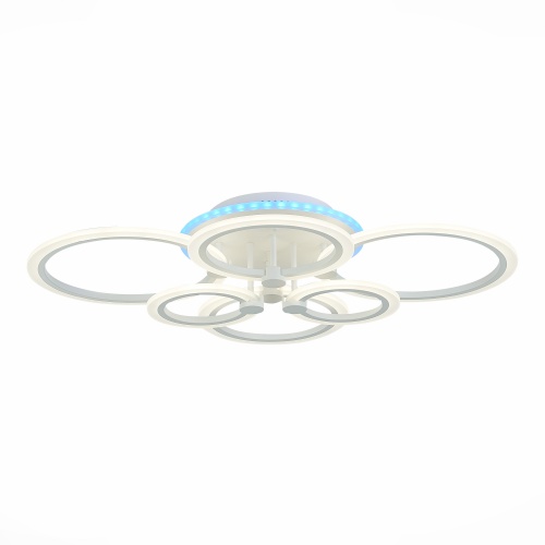 SLE500552-06RGB Светильник потолочный Белый/Белый LED 1*132W RGB 8W 3000-6000K