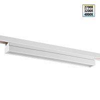 NOVOTECH 359786 PORT NT25 234 белый Светильник однофазный двухжильный трековый с переключ. цв. температуры IP20 LED 24W 180-265V 2700К/3200К/4000К ITER