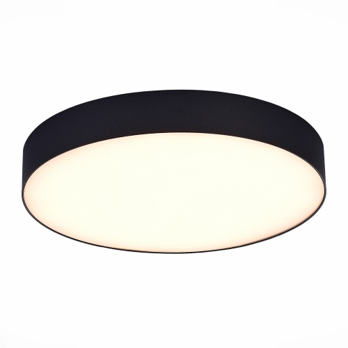 ST606.432.48 Светильник потолочный Черный LED 1*48W 3000K 4 320Lm Ra>85 120° IP20 D400xH55 185-265V ST606.432.48 Светильник потолочный Черный LED 1*48W 3000K 4 320Lm Ra>85 120° IP20 D400xH55 185-265V