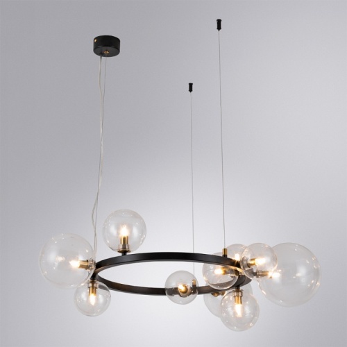 Подвесная люстра Arte Lamp VINCENT A7790SP-10BK фото 3 Подвесная люстра Arte Lamp VINCENT A7790SP-10BK фото 3