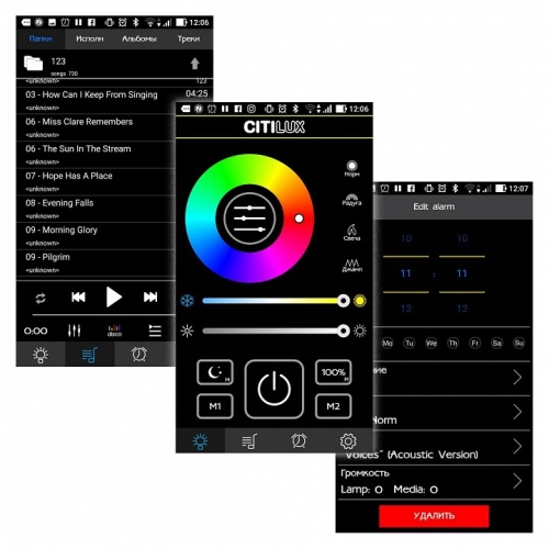 Накладной светильник Citilux Light &amp; Music CL703M60 фото 6