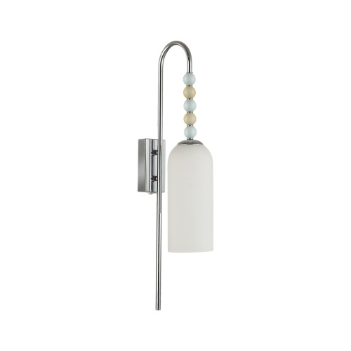 LUMION 8271/1W NEOCLASSI LN26 153 хром/голубой/желтый/белый, металл/стекло Бра Е14 1*40W 220V TRACY