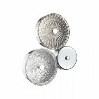 ODEON LIGHT EXCLUSIVE 5416/14WL L-VISION ODL_EX23 145 хром/св.коричневый/св.серый металл/стекло Бра LED 14W 4000K CARAMELLA