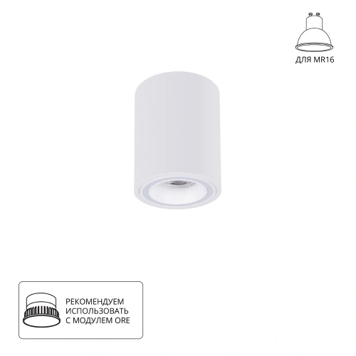 Точечный накладной светильник Arte Lamp IMAI A2267PL-1WH Точечный накладной светильник Arte Lamp IMAI A2267PL-1WH