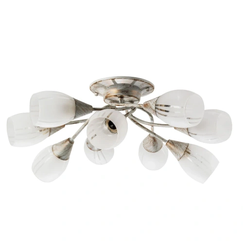 Потолочная люстра Arte Lamp PENNY A2701PL-9WG Потолочная люстра Arte Lamp PENNY A2701PL-9WG