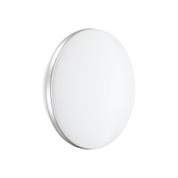 SONEX 7625/AL PALE SN 000 Светильник пластик/белый/серебристый LED 12Вт 4000К D290 IP43 RINGO