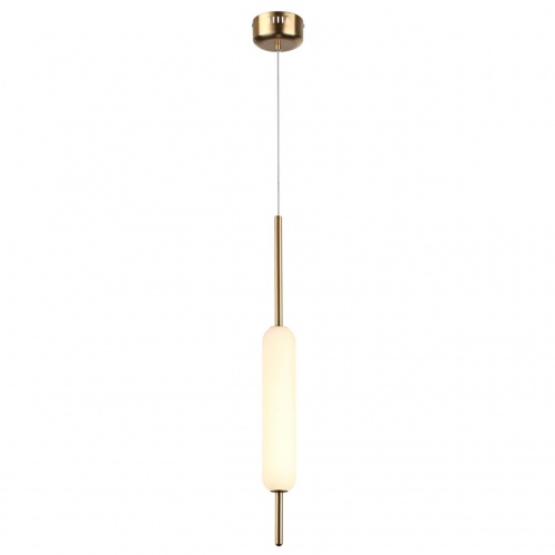 ODEON LIGHT 4794/12L PENDANT ODL21 403 бронзовый/белый Подвес LED 12W REEDS