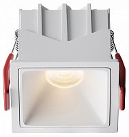 Встраиваемый светильник Maytoni Technical Alfa LED DL043-01-10W3K-SQ-W-1