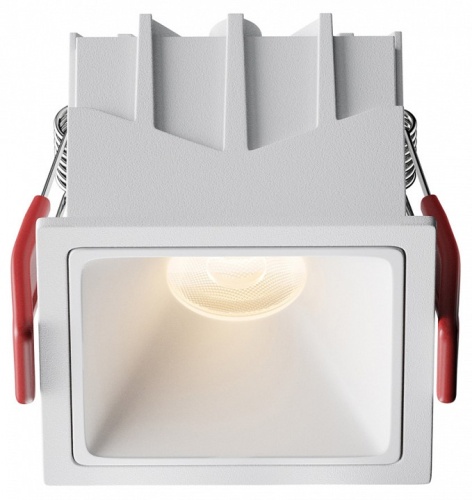 Встраиваемый светильник Maytoni Technical Alfa LED DL043-01-10W3K-SQ-W-1 Встраиваемый светильник Maytoni Technical Alfa LED DL043-01-10W3K-SQ-W-1