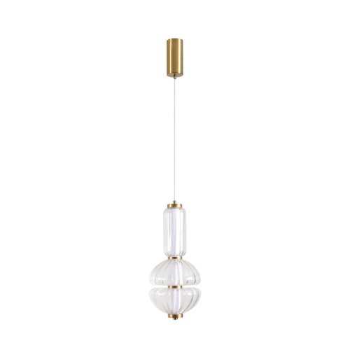 LUMION 8325/28L LEDIO LN26 377 бронза/прозрачный, металл/стекло Подвес LED 13W 4000K 220V TAISHA