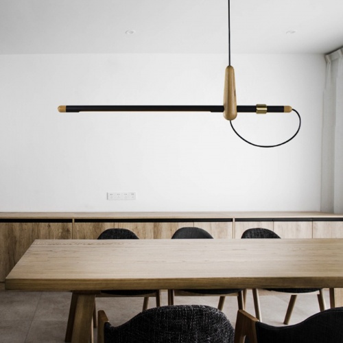 Подвесная люстра BARCKER Dark wood фото 2 Подвесная люстра BARCKER Dark wood фото 2