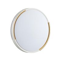 SONEX 7612/ELN PALE SN 184 Светильник пластик/белый/золотистый LED 76Вт 3000/4000/6000K D490 IP43 CCT VELIO