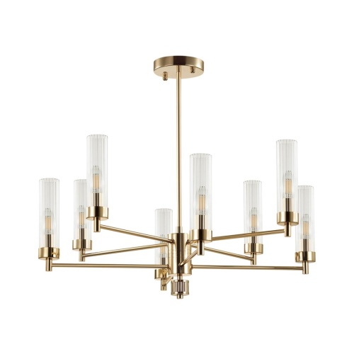 LUMION 5274/8C CLASSI LN26 102 золотой Люстра потолочная E14 8*40W 220V KAMILLA