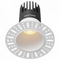 Встраиваемый светильник Maytoni Technical Dip DL120-10W-2.7K-TRS-W