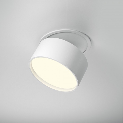Встраиваемый светильник Maytoni Technical Onda DL024-12W3K-W фото 2 Встраиваемый светильник Maytoni Technical Onda DL024-12W3K-W фото 2