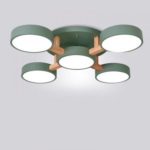 Потолочная люстра JOIST 5 Green