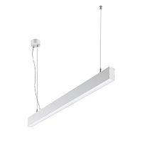 NOVOTECH 358879 OVER NT22 406 белый Светильник подвесной светодиодный (длина подвесов 1,2м) IP20 LED 4000K 30W вниз + 12W вверх 220V ITER