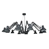 Подвесная люстра Arte Lamp RAGNO A2043SP-12BK