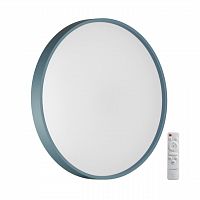 SONEX 7745/DL COLOR SN 127 Светильник светодиодный потолочный пластик/белый/синий LED 48Вт 3000-6000К D380 IP43 пульт ДУ MAVIC