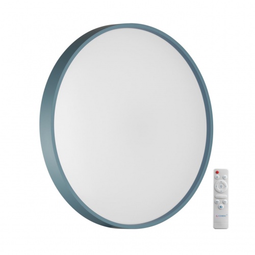 SONEX 7745/DL COLOR SN 127 Светильник светодиодный потолочный пластик/белый/синий LED 48Вт 3000-6000К D380 IP43 пульт ДУ MAVIC