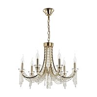 ODEON LIGHT 5063/6 CLASSIC ODL24 625 золото/прозрачный/металл/хрусталь Люстра E14 6*40W CAPEL